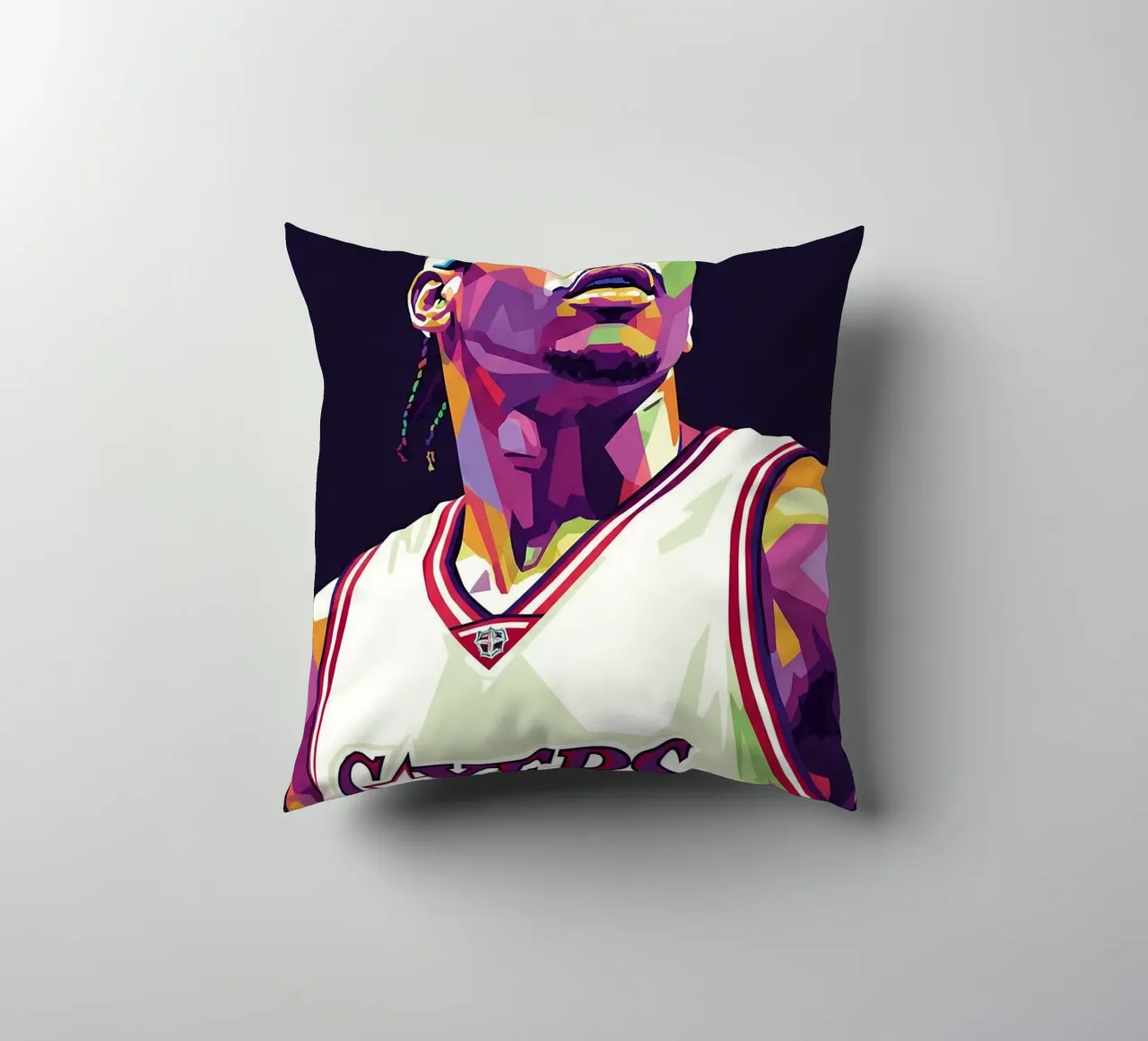 Allen Iverson - WPAP art #5 cuscino da Hantamrata