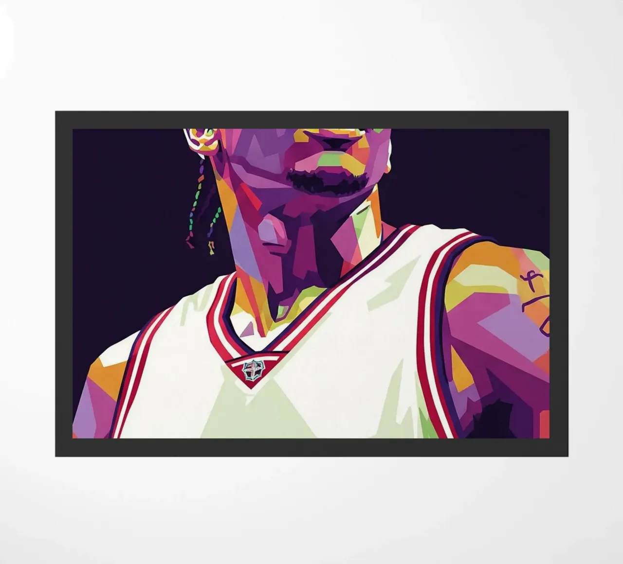 Allen Iverson - WPAP art #5 zerbino da Hantamrata