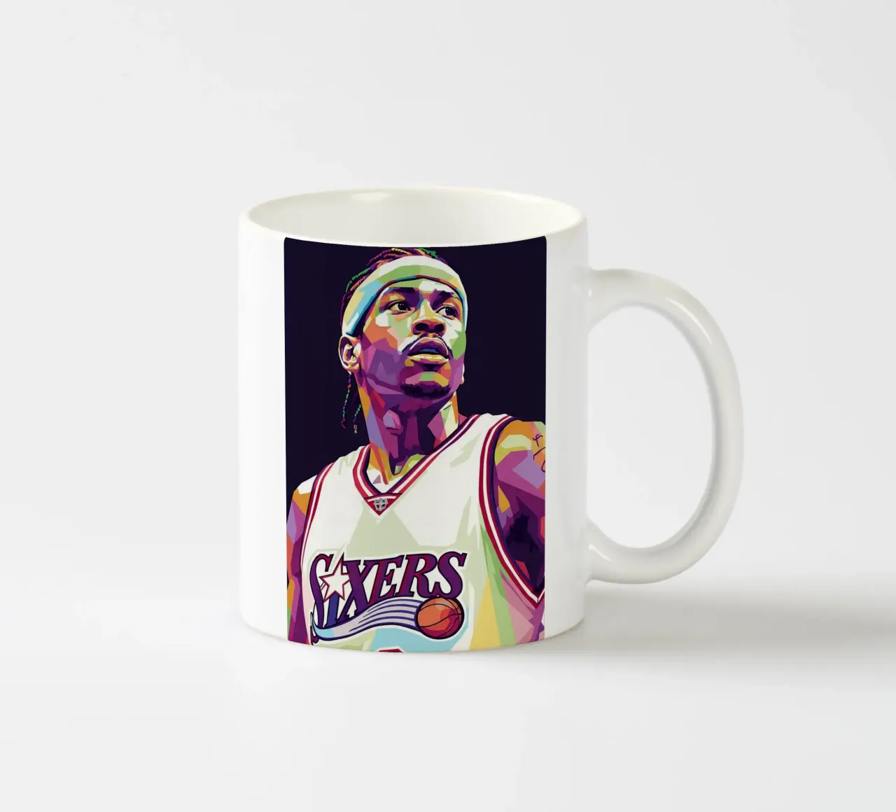 Allen Iverson - WPAP art #5 tazza in ceramica da Hantamrata