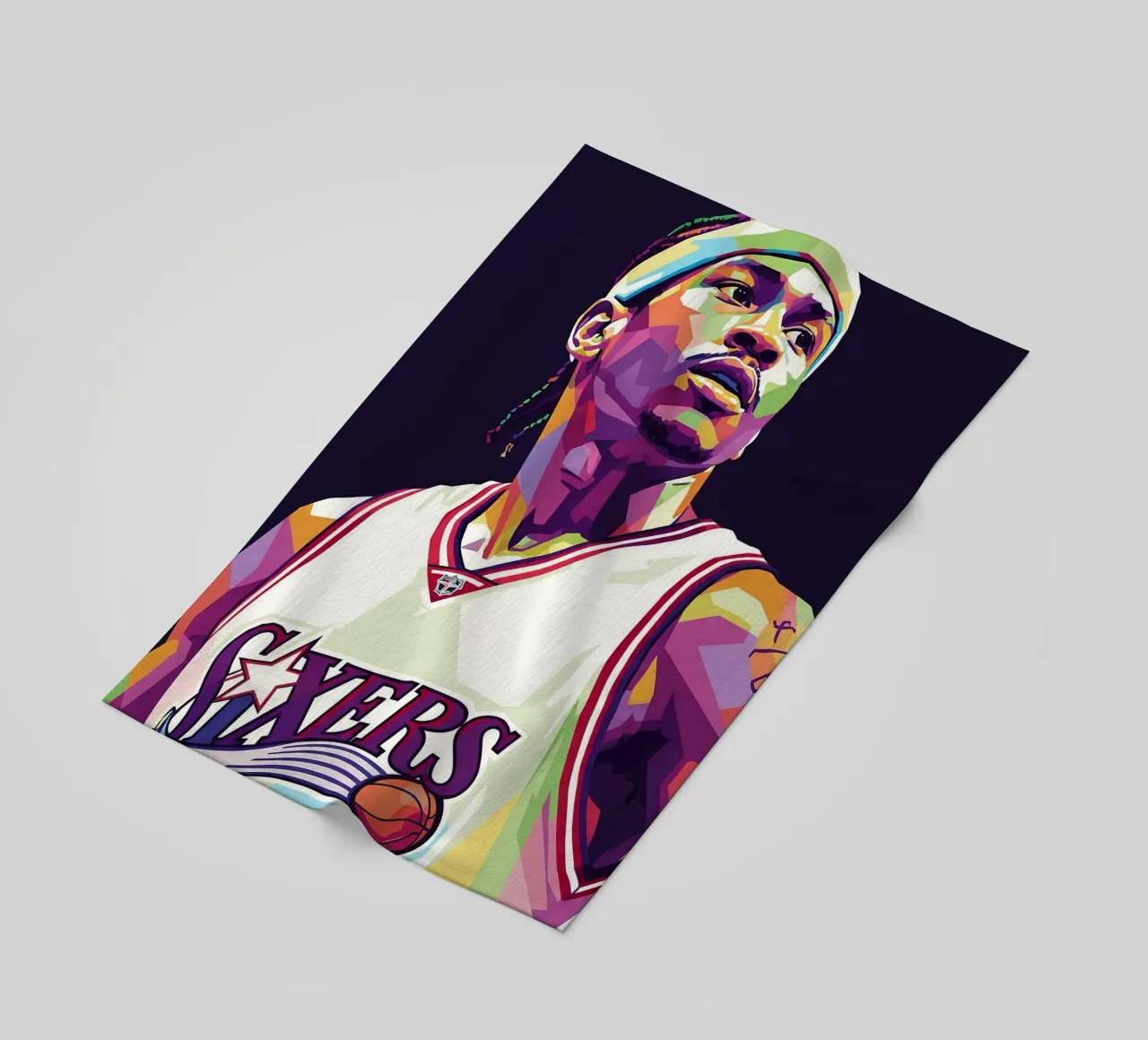 Allen Iverson - WPAP art #5 telo mare da Hantamrata