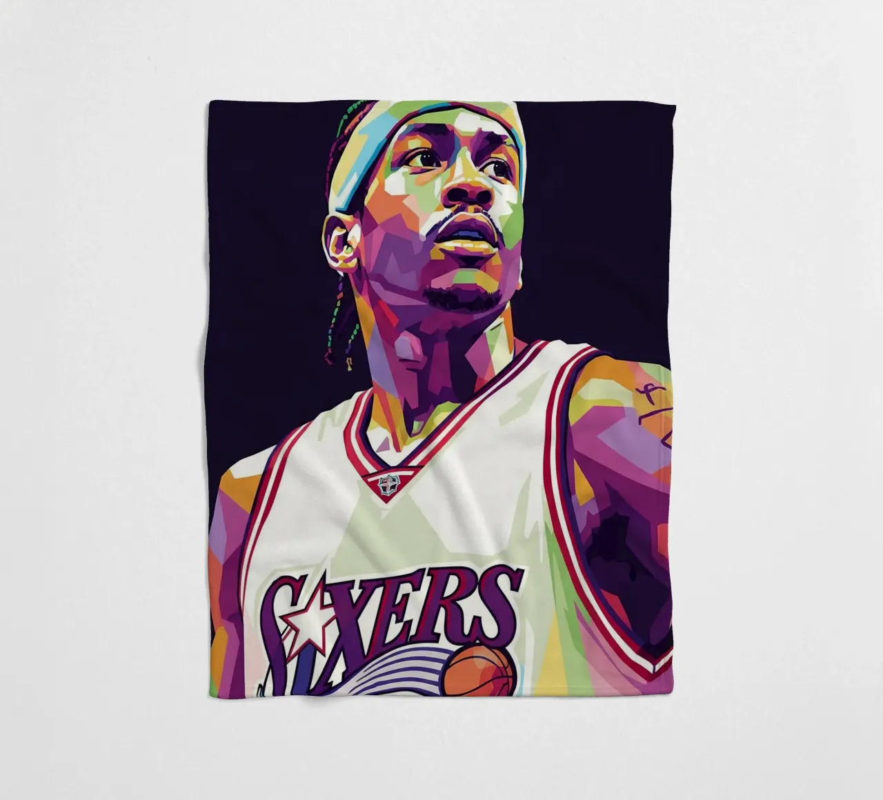 Allen Iverson - WPAP art #5 coperta in pile da Hantamrata