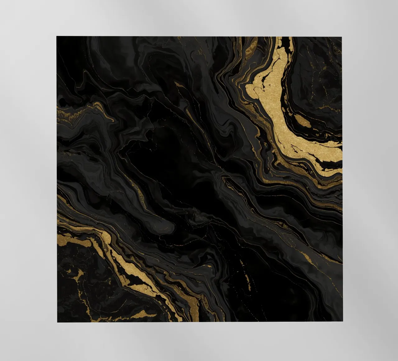Texture astratta marmorizzata nera, grigia e oro pellicola backlit da DesignDoodle