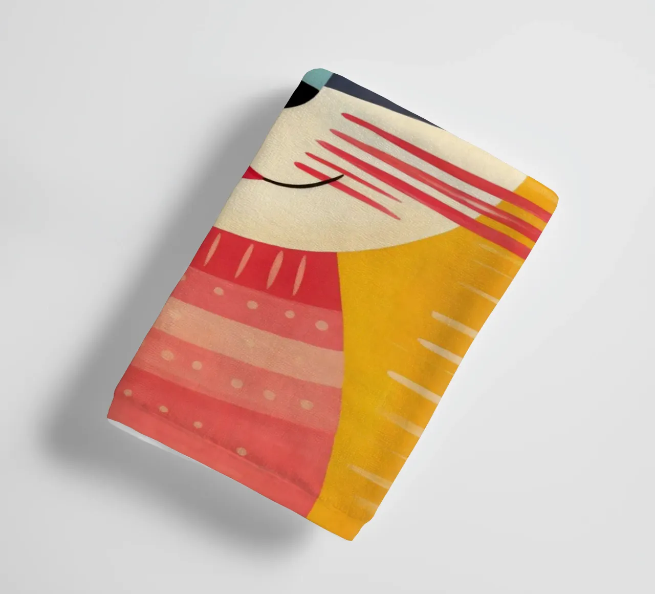 Whimsical Whiskers Cat With Attitude towel by Andrea Haase Animal Love