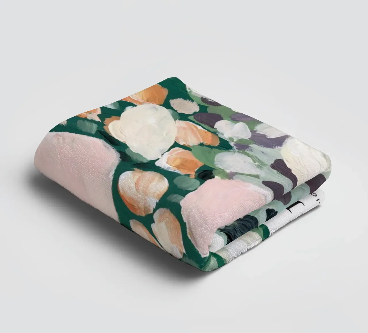 botanical floral patterns towel by Craig Harris