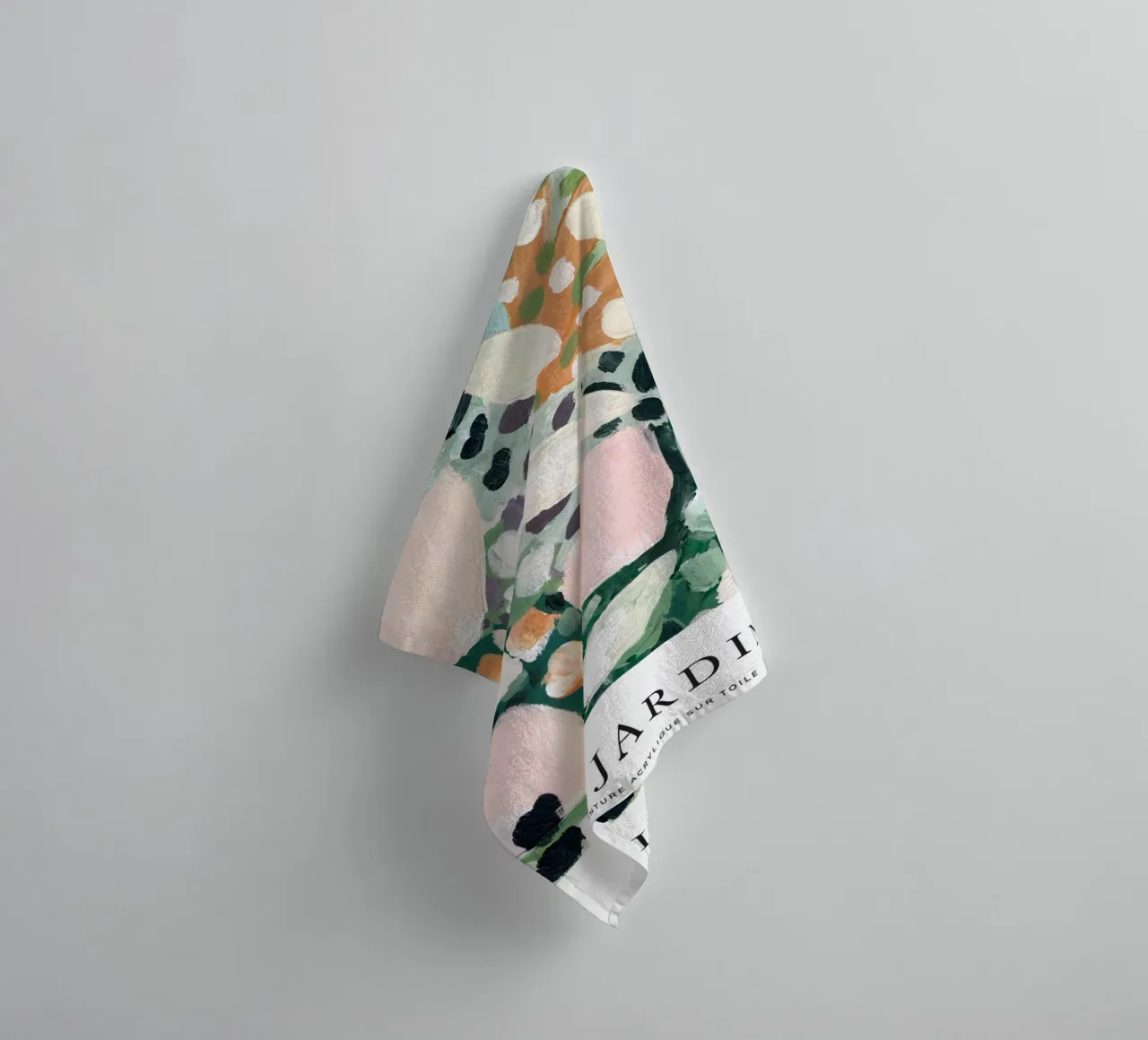 botanical floral patterns towel by Craig Harris