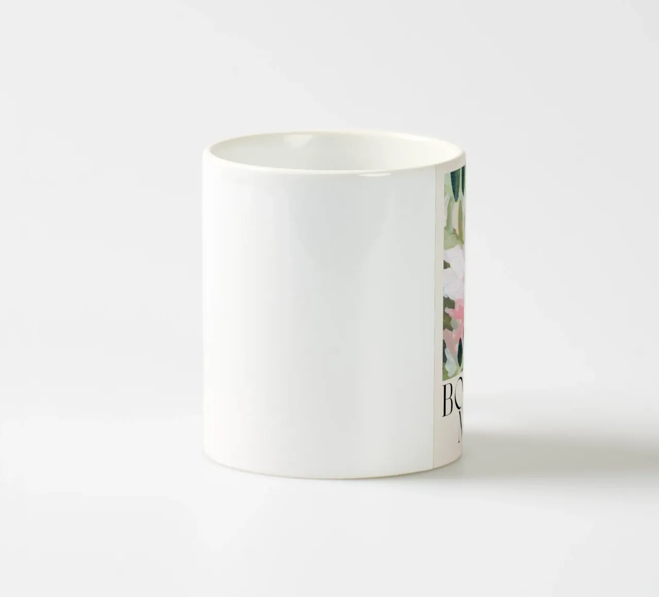 foglie botaniche fiori tazza in ceramica da Craig Harris