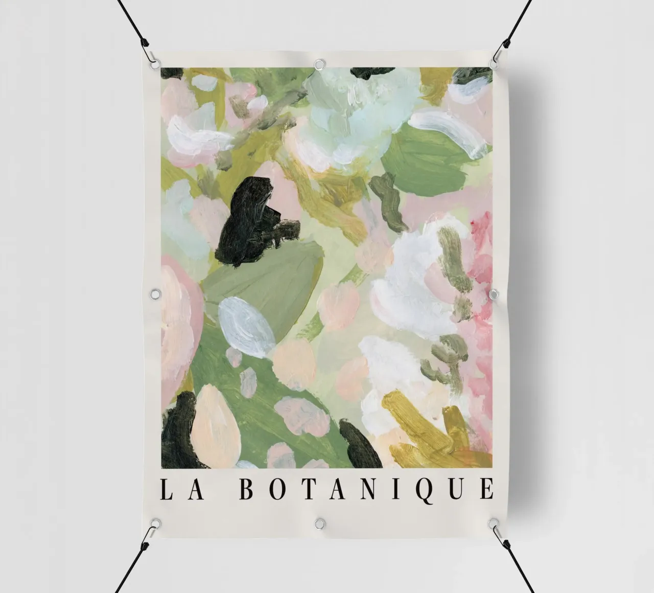 fiori botanici astratti telo in pvc da Craig Harris