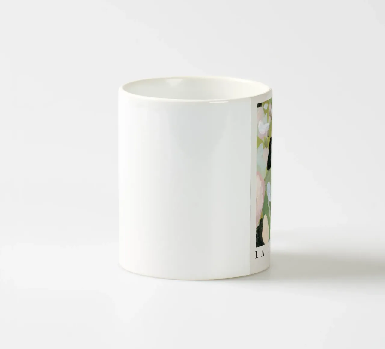 fiori botanici astratti tazza in ceramica da Craig Harris
