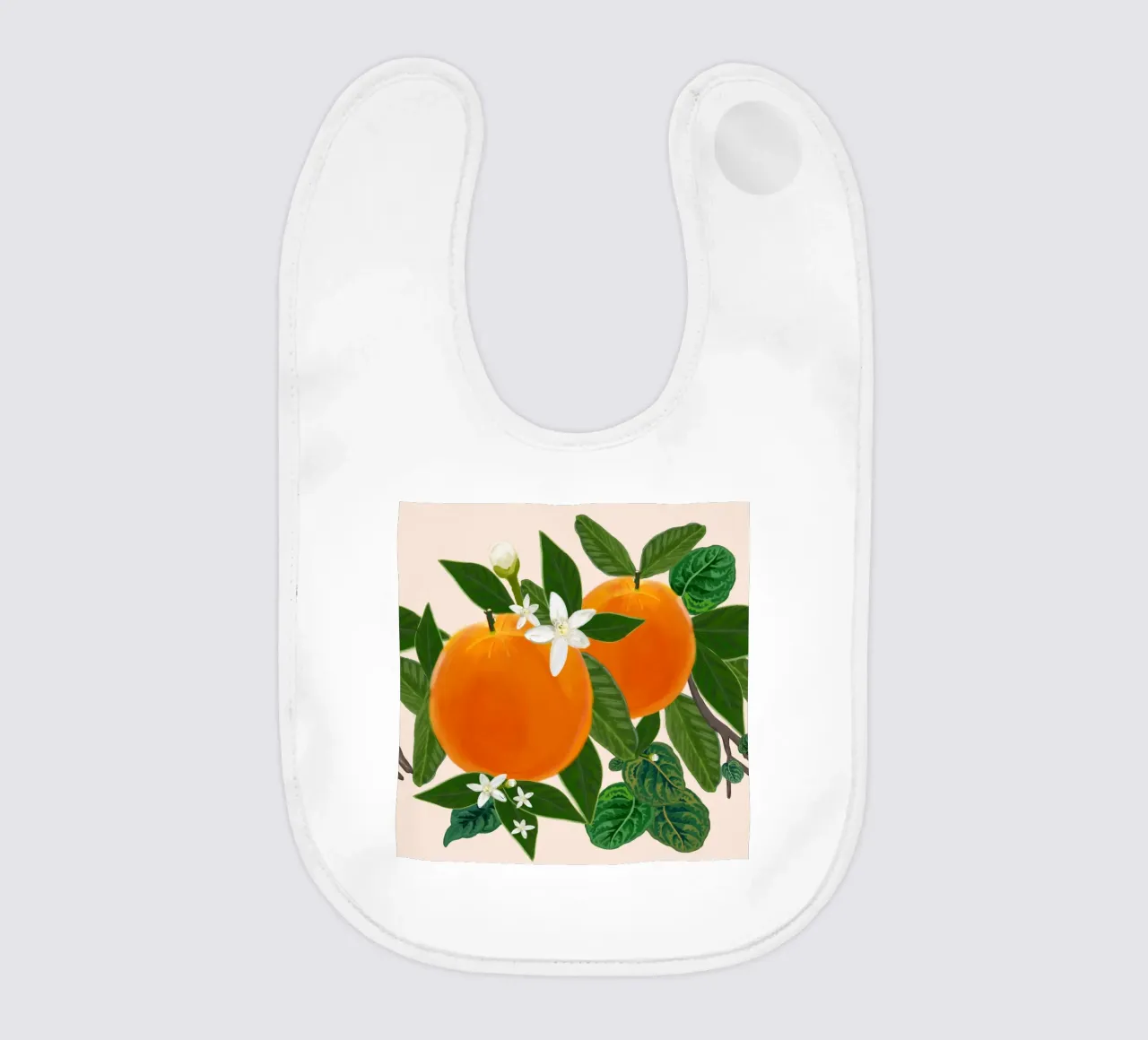 Arancio e fiori bavaglino da gulsengunel