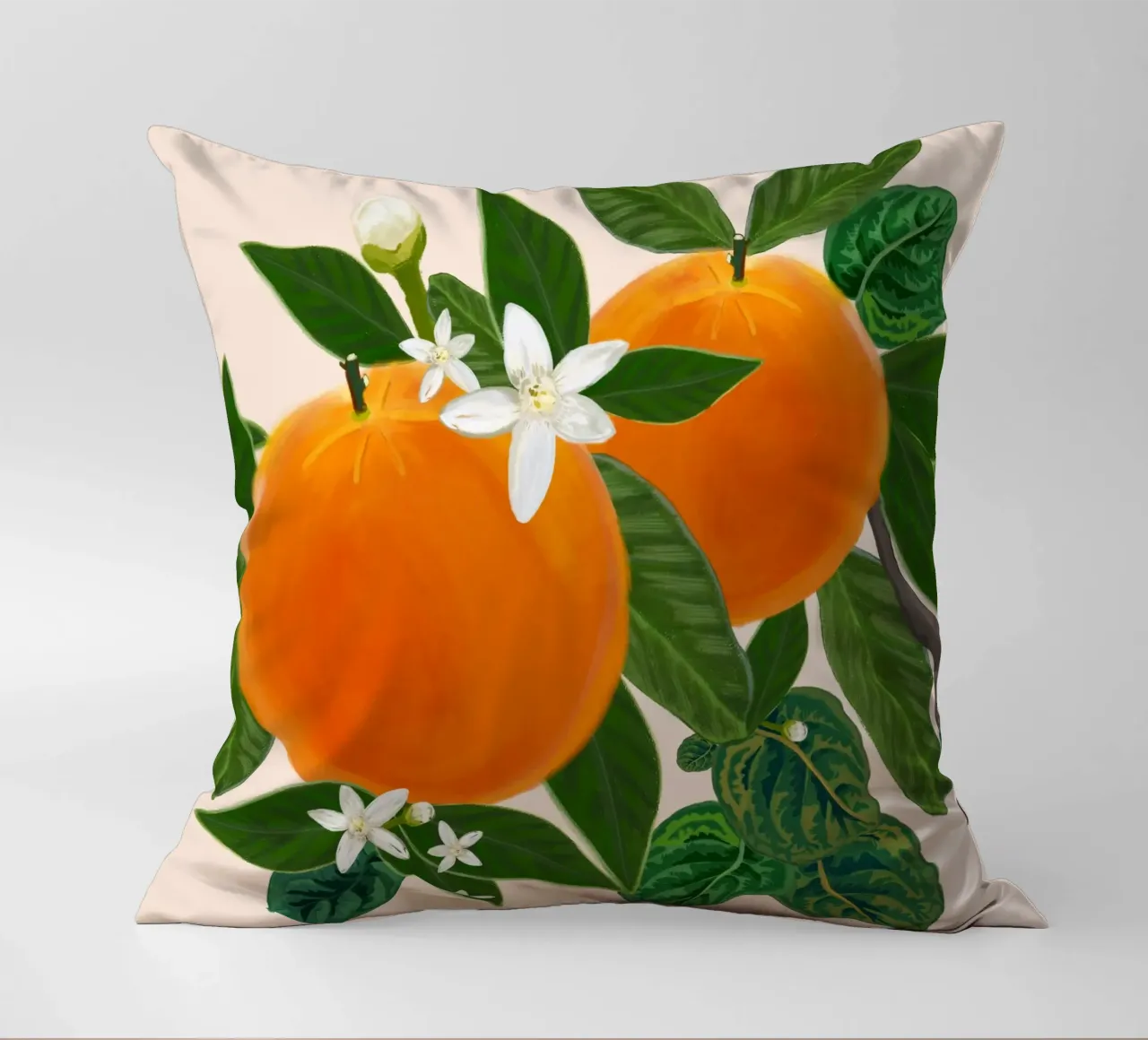 Arancio e fiori cuscino da gulsengunel