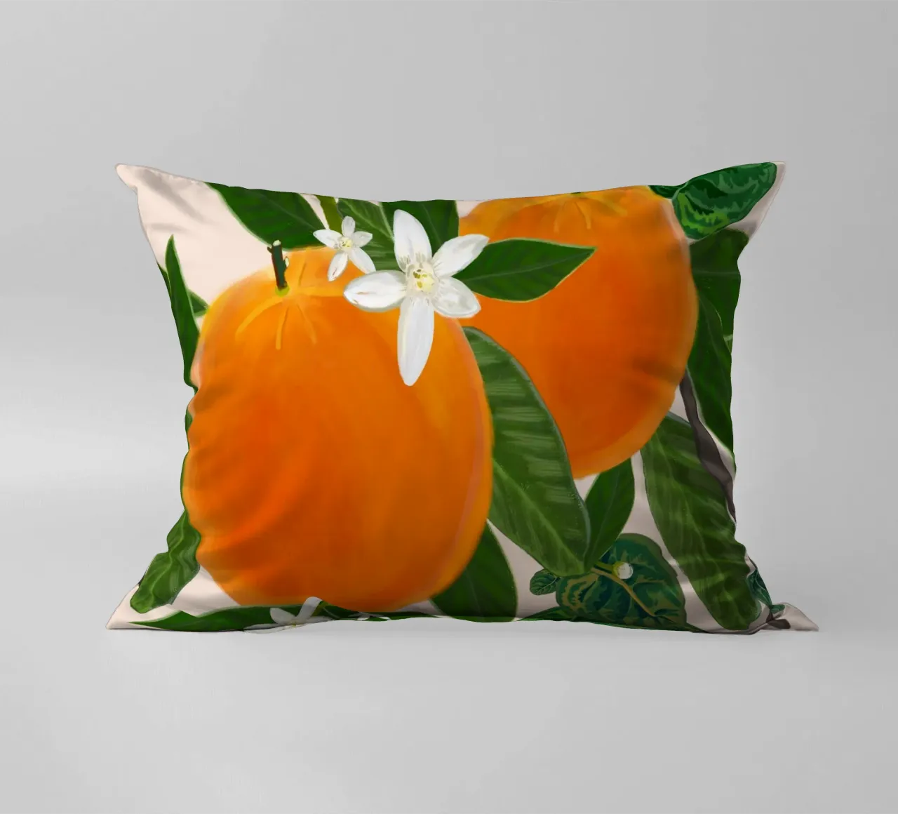 Arancio e fiori cuscino da gulsengunel