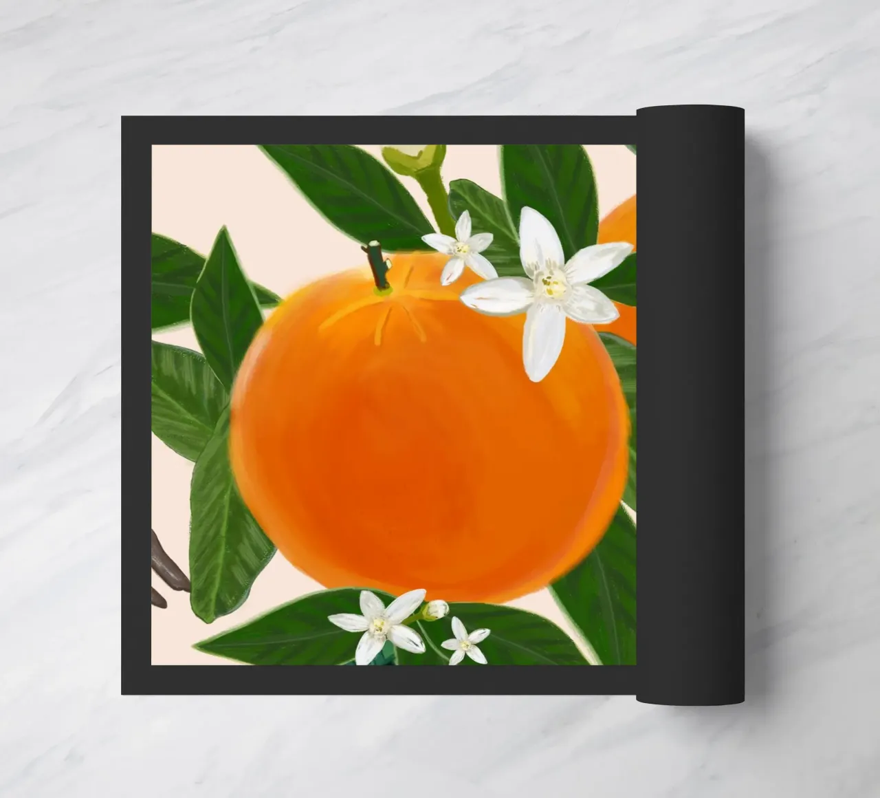 Arancio e fiori zerbino da gulsengunel