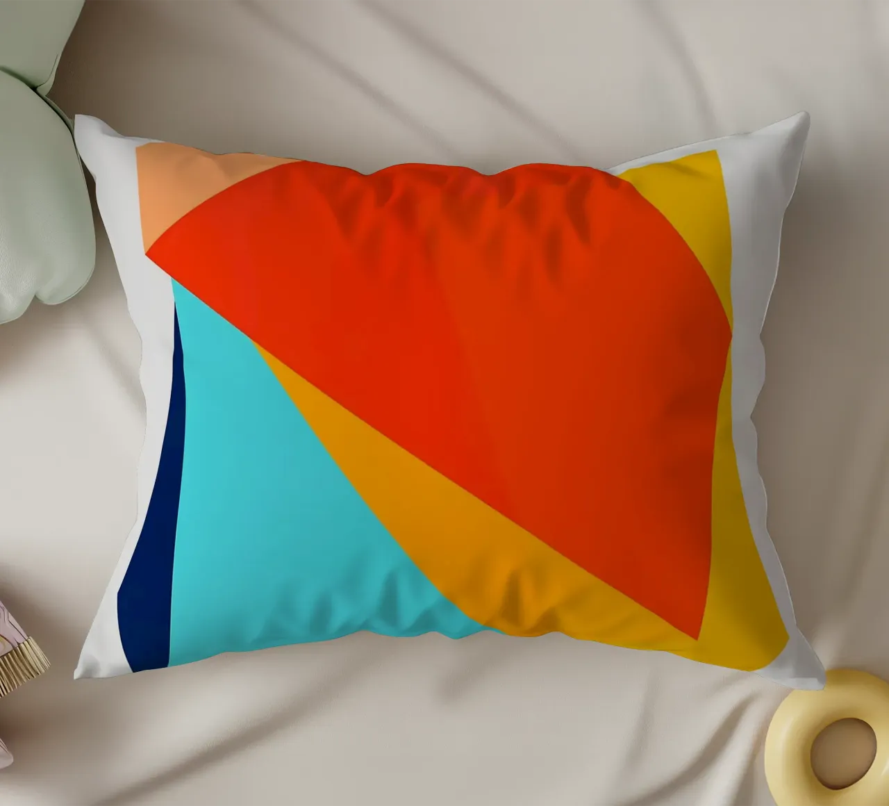 forme sovrapposte forme geometriche cuscino da Patrick M Gerber