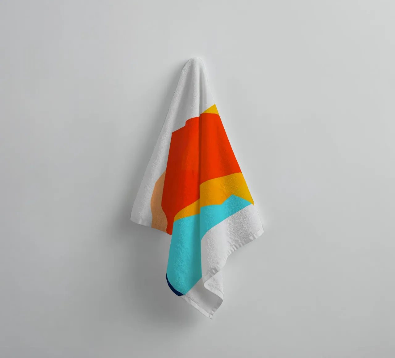 forme sovrapposte forme geometriche asciugamano da bagno da Patrick M Gerber