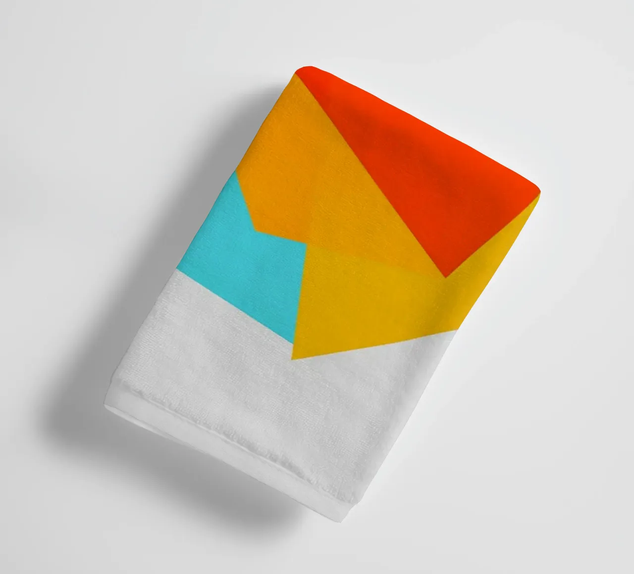 forme sovrapposte forme geometriche asciugamano da bagno da Patrick M Gerber