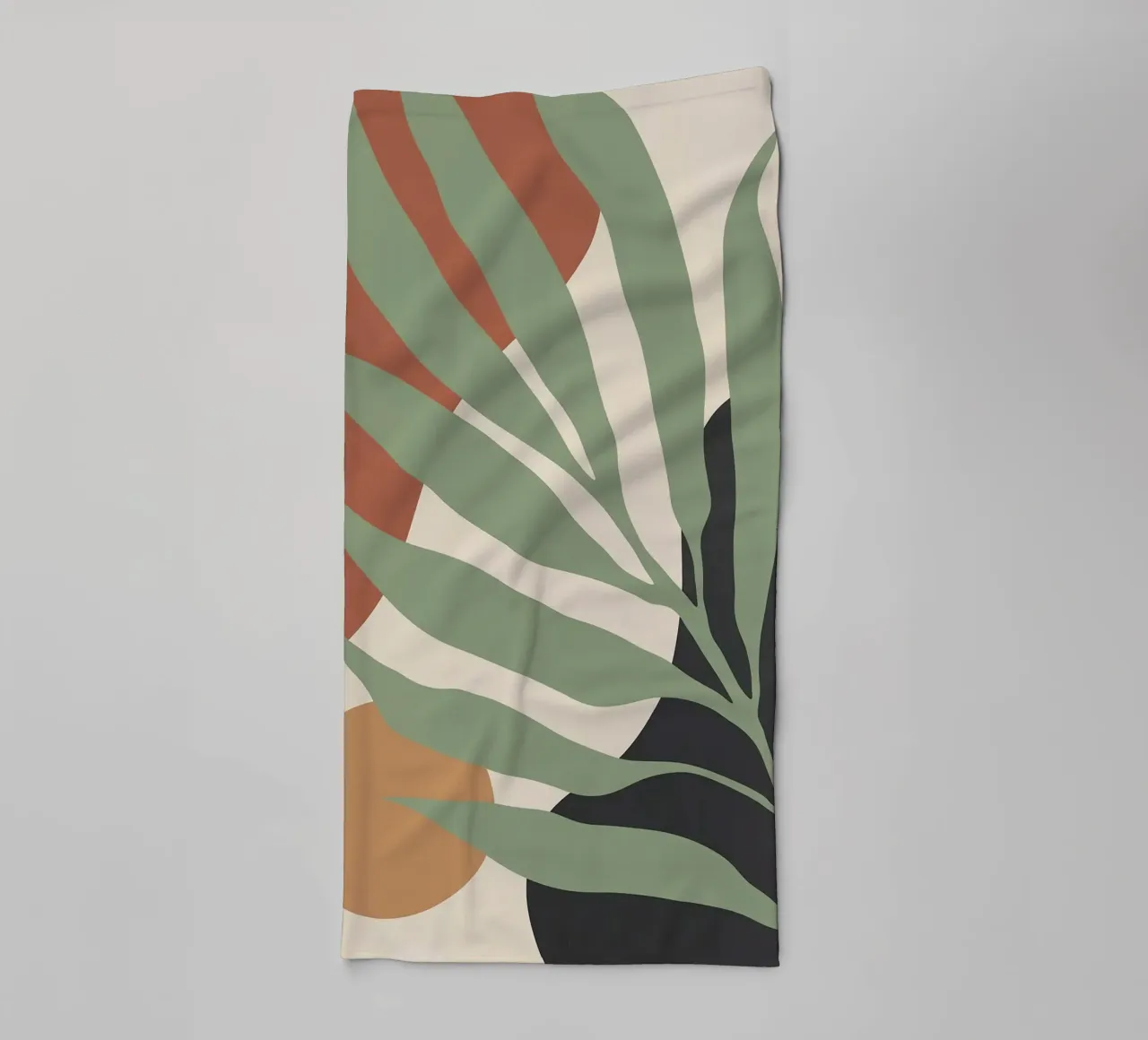 Blatt Laub botanische Pflanze Handtuch von Patrick M Gerber