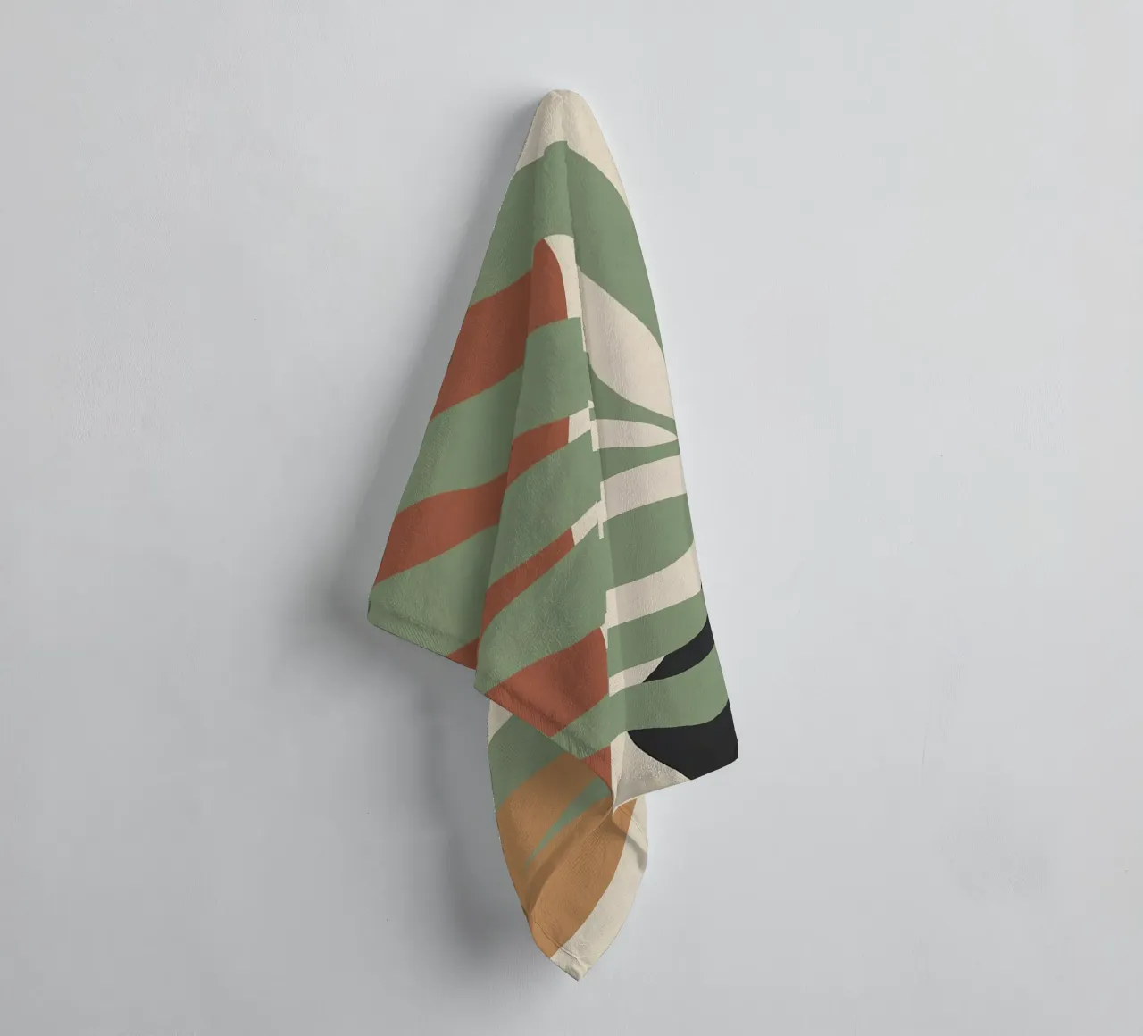 Blatt Laub botanische Pflanze Handtuch von Patrick M Gerber