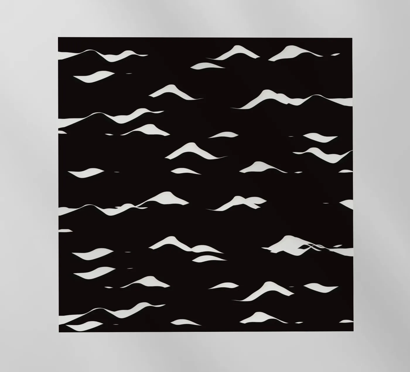 Waves pattern Backlit Folie von Little Dean