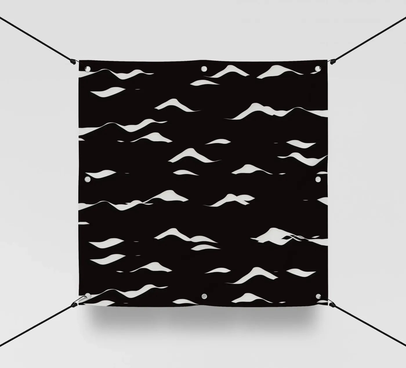 Waves pattern PVC Plane von Little Dean