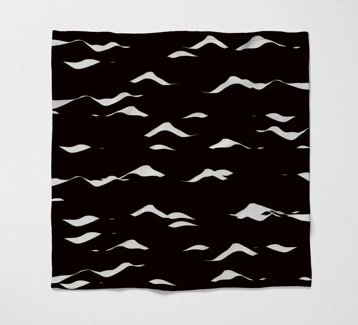 Motif des vagues plaid polaire de Little Dean