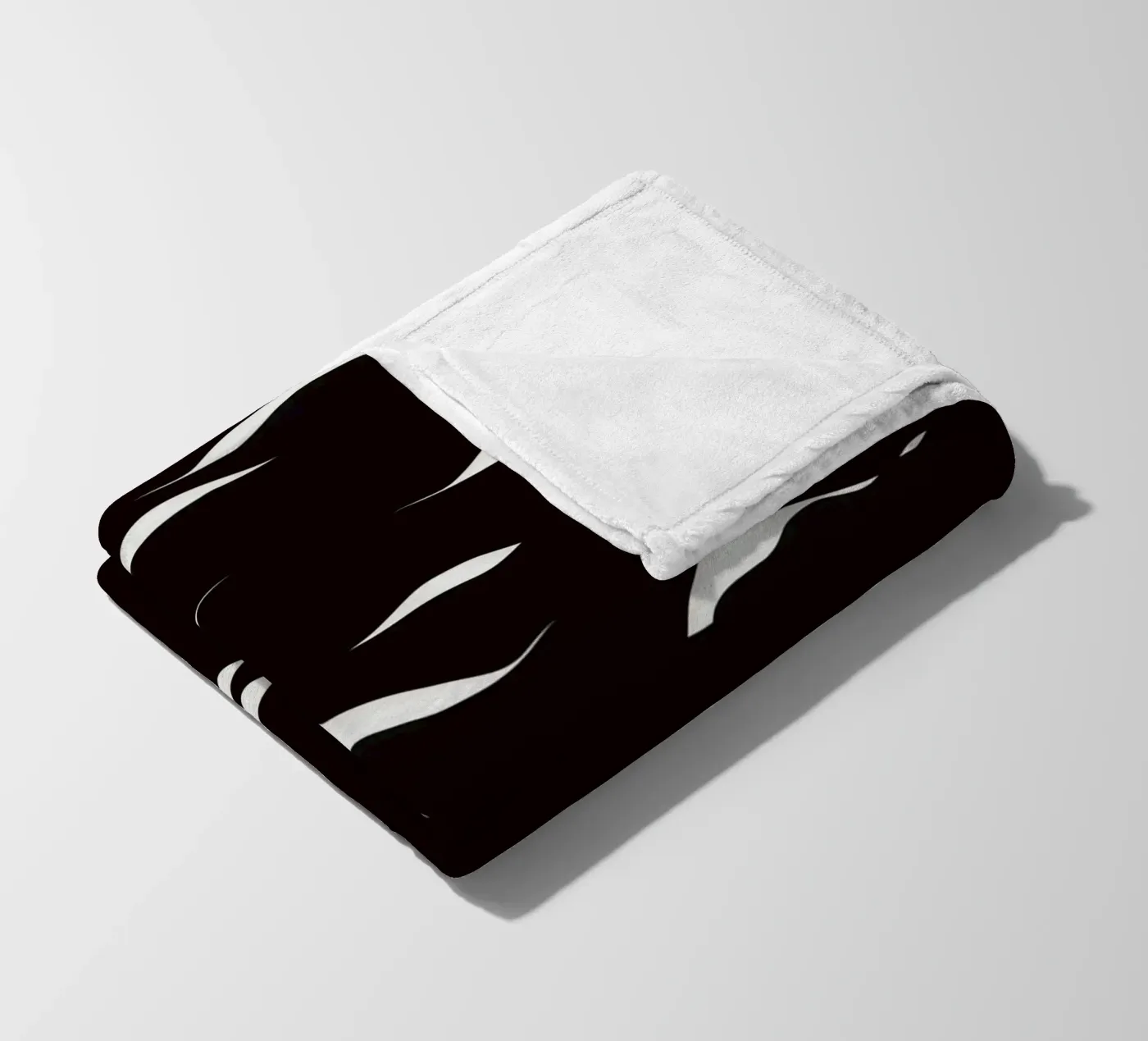 Motif des vagues plaid polaire de Little Dean