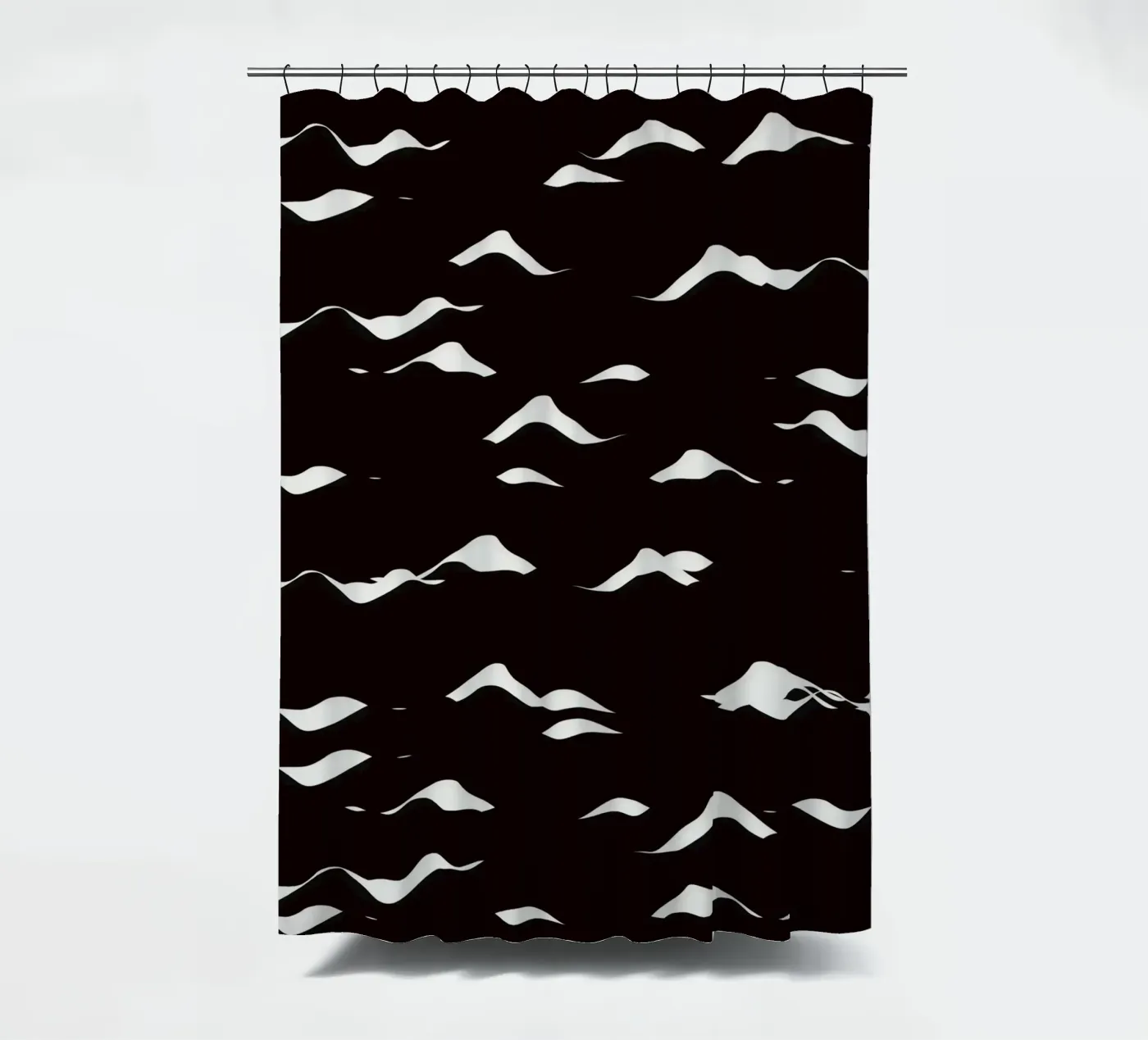 Motif des vagues rideau de douche de Little Dean