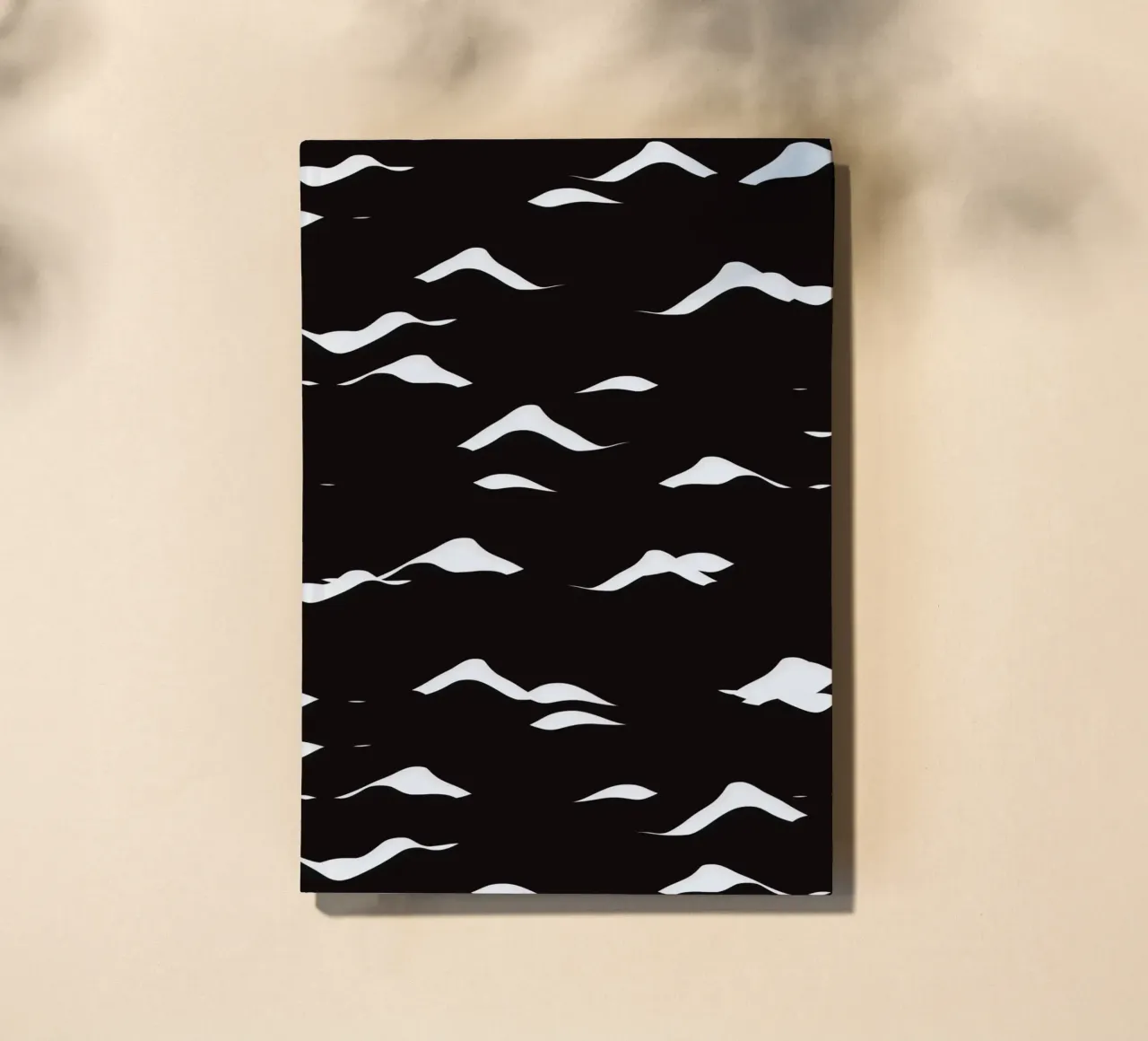 Waves pattern notebook by Little Dean