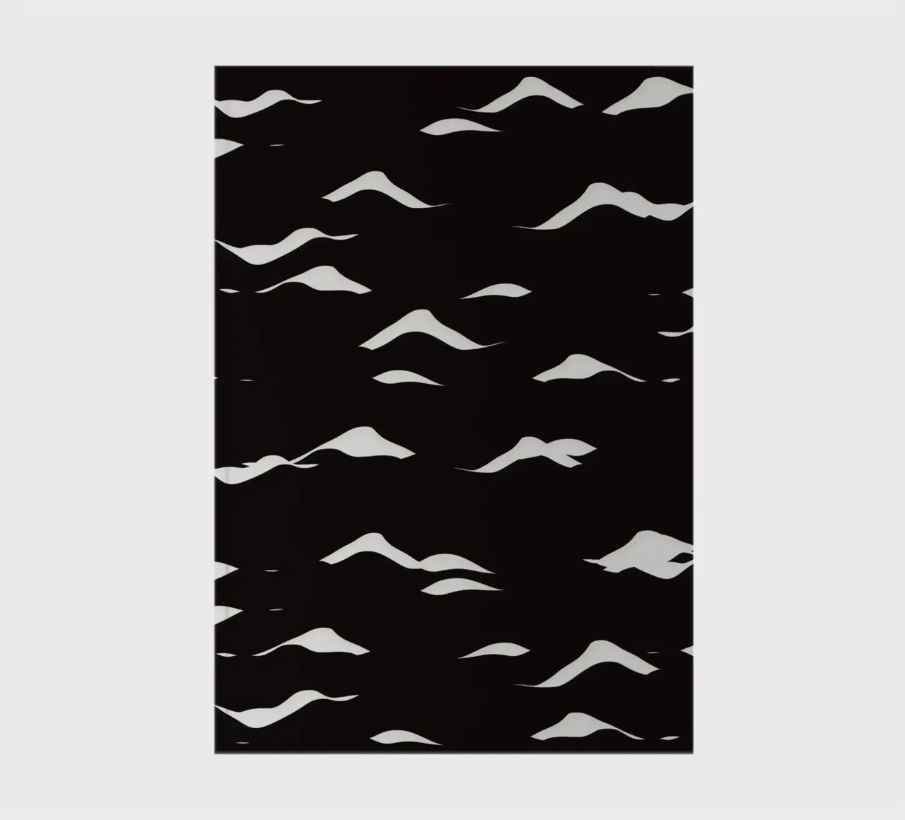 Waves pattern notebook by Little Dean