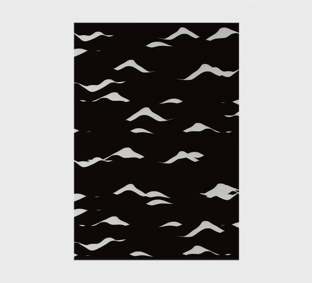 Waves pattern notebook by Little Dean