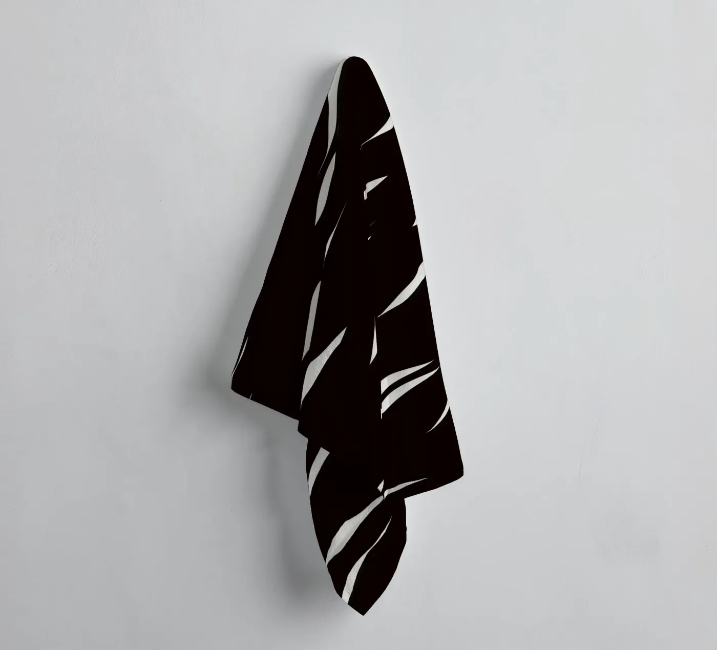 Waves pattern towel by Little Dean