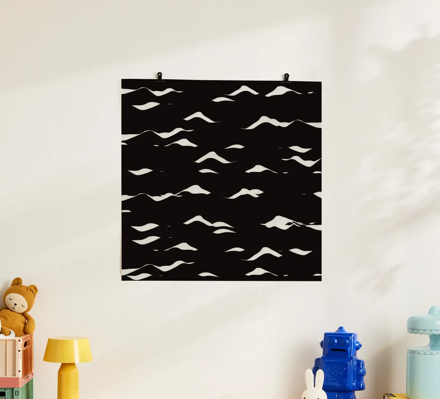 Modello delle onde poster da Little Dean