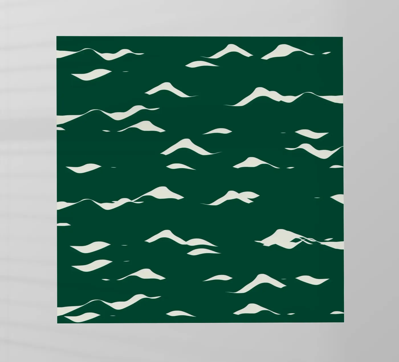 Waves pattern 02 backlit folie van Little Dean