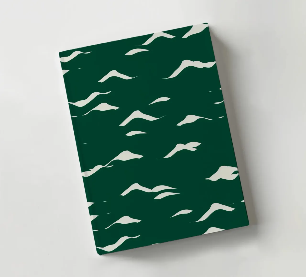 Waves pattern 02 notebook by Little Dean
