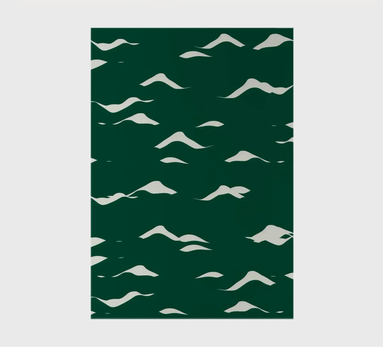 Waves pattern 02 notebook by Little Dean