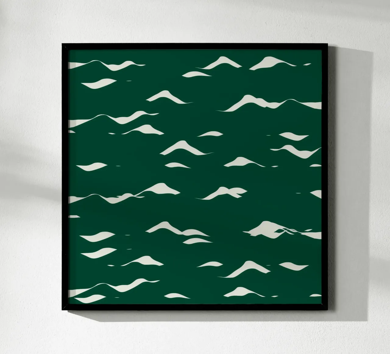 Waves pattern 02 poster by Little Dean