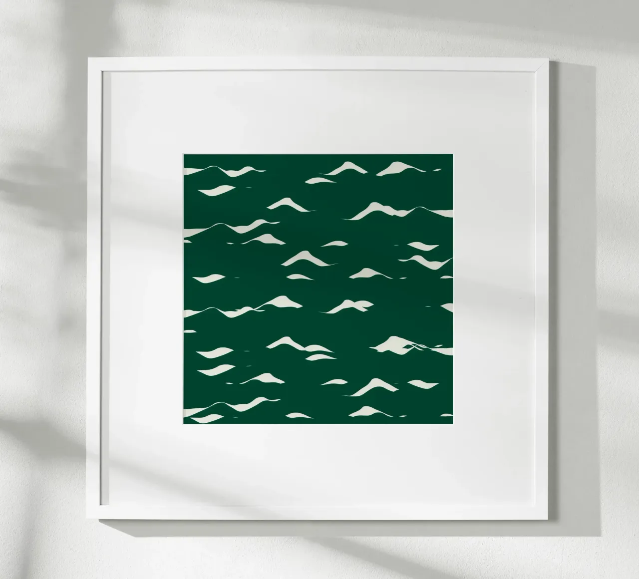 Waves pattern 02 poster by Little Dean