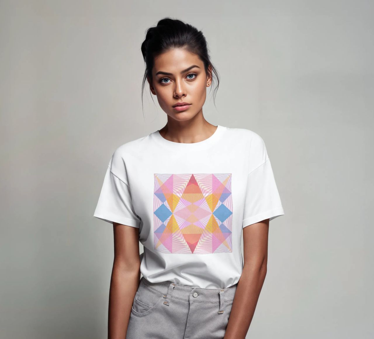 Simple Space t-shirt da lovely lines
