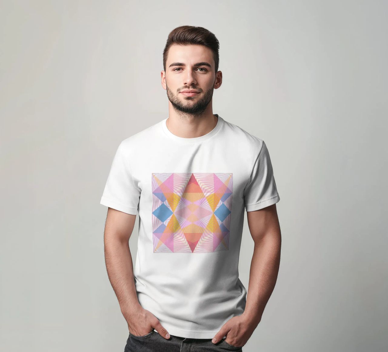 Simple Space t-shirt da lovely lines