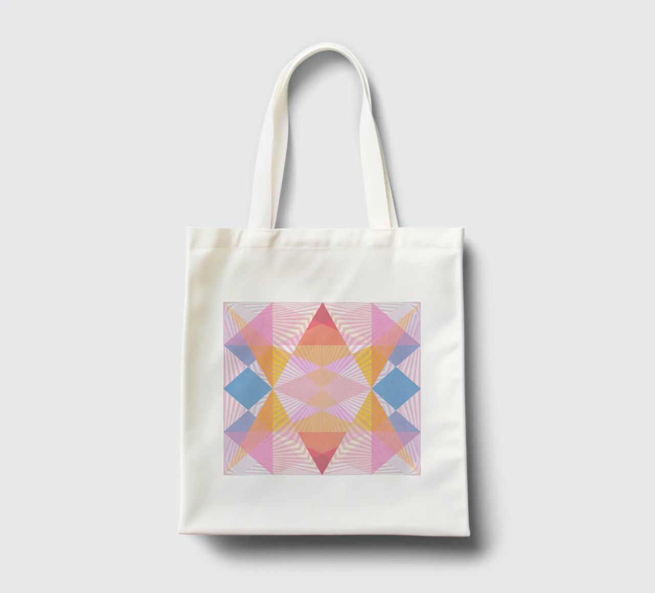 Simple Space borsa in juta da lovely lines