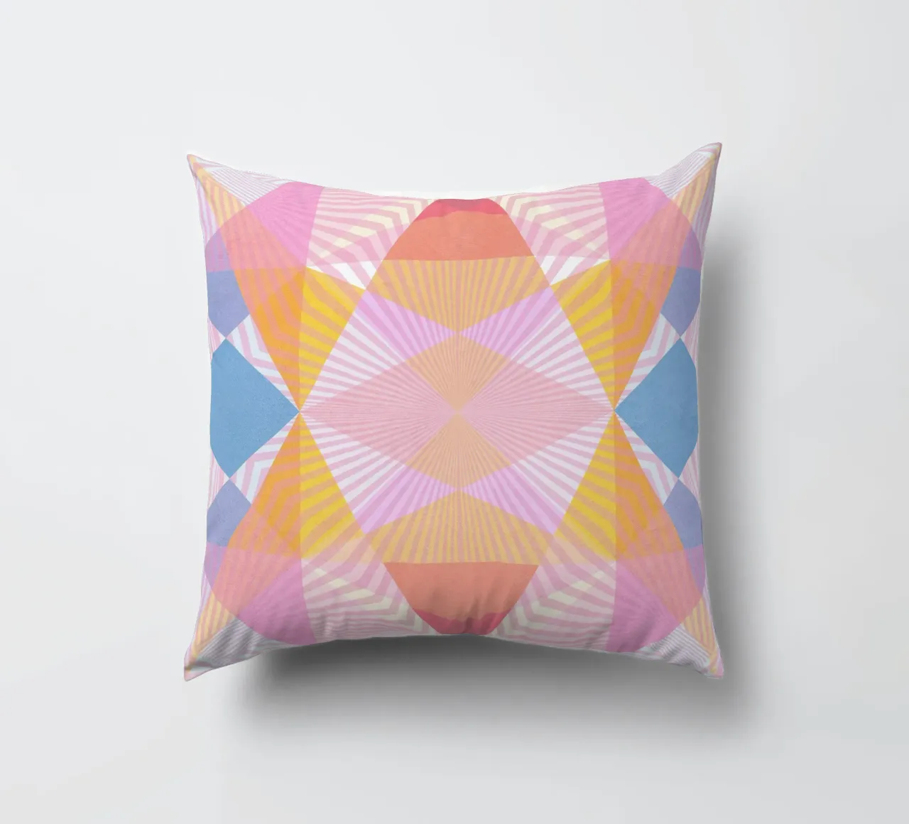 Simple Space Kissen von lovely lines