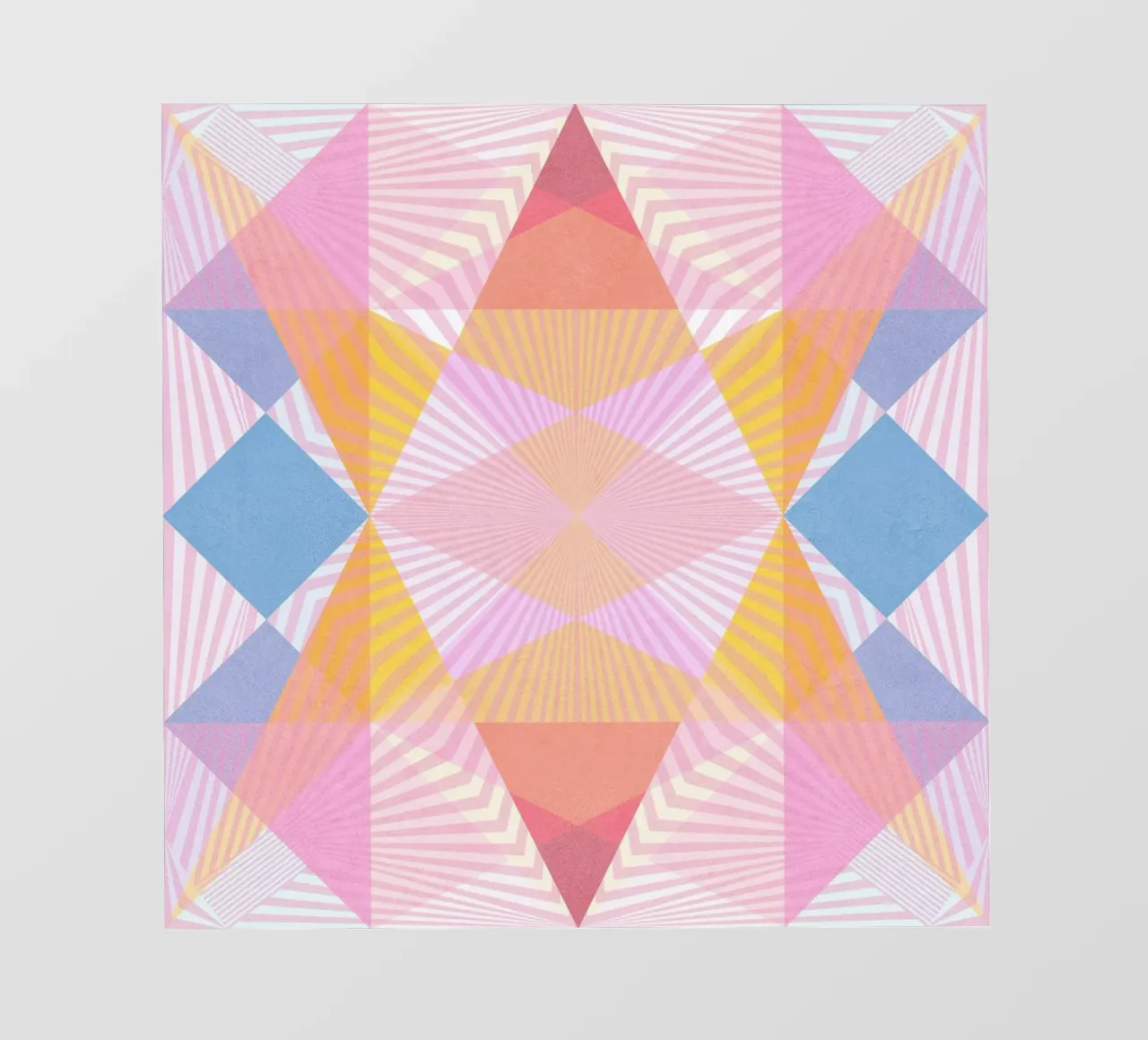 Simple Space fotobehang van Abstract 888