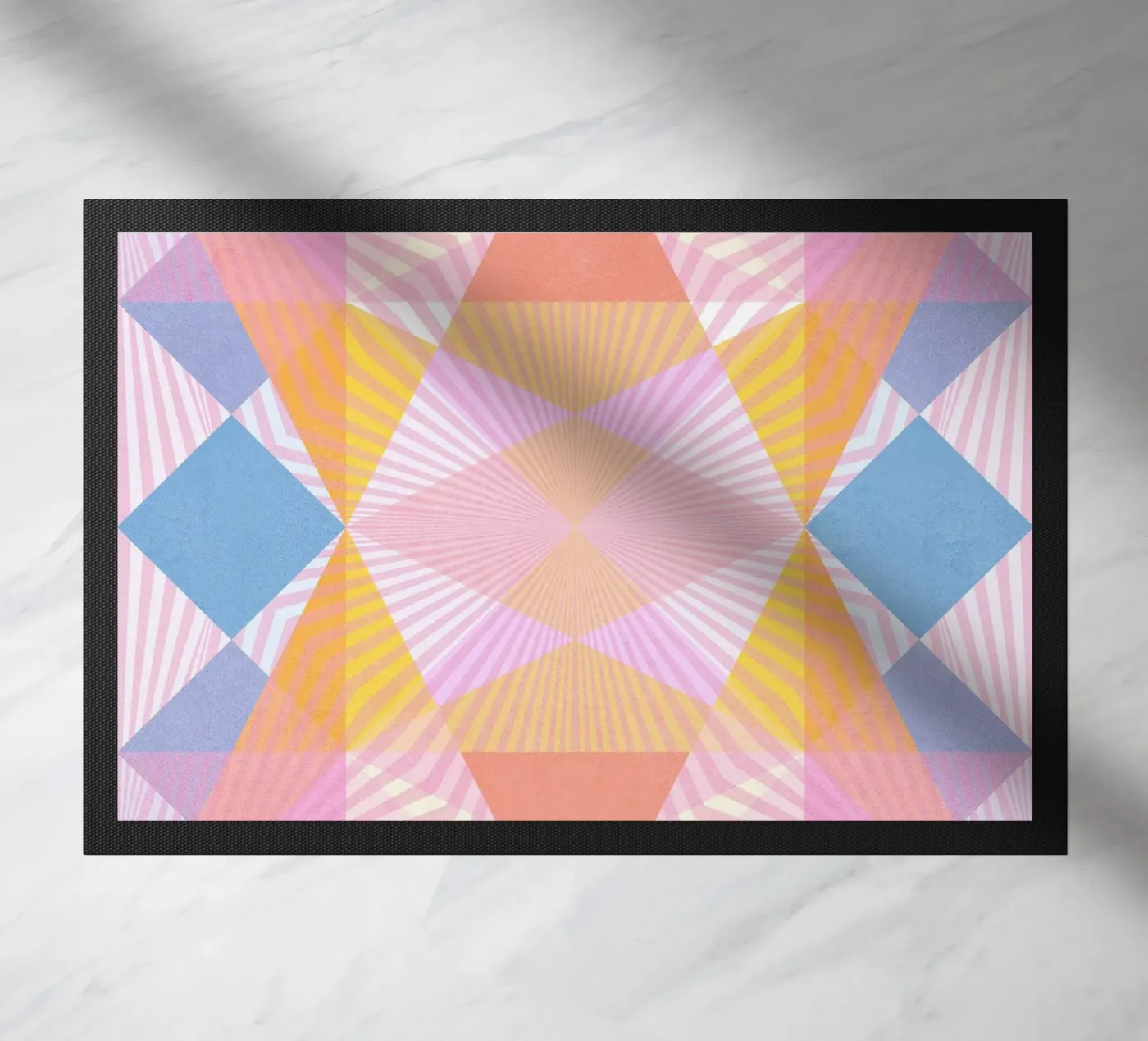 Simple Space Fußmatte von Abstract Joy