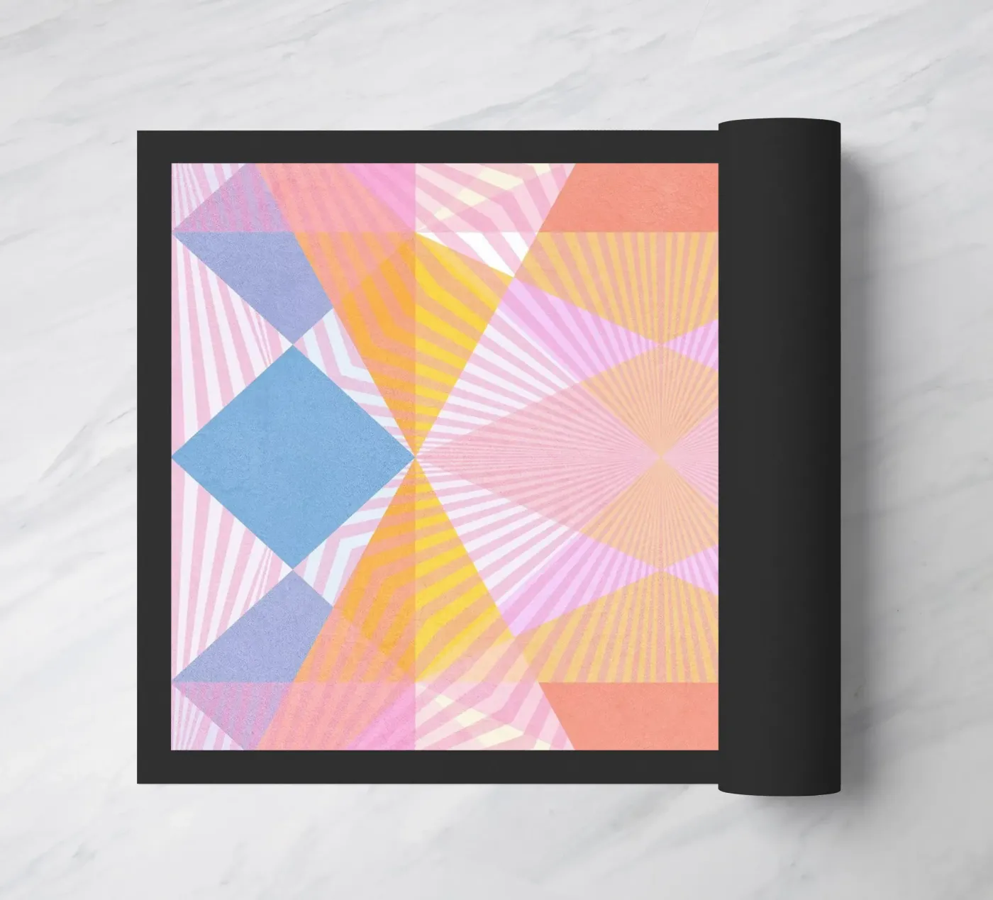 Simple Space Fußmatte von Abstract Joy