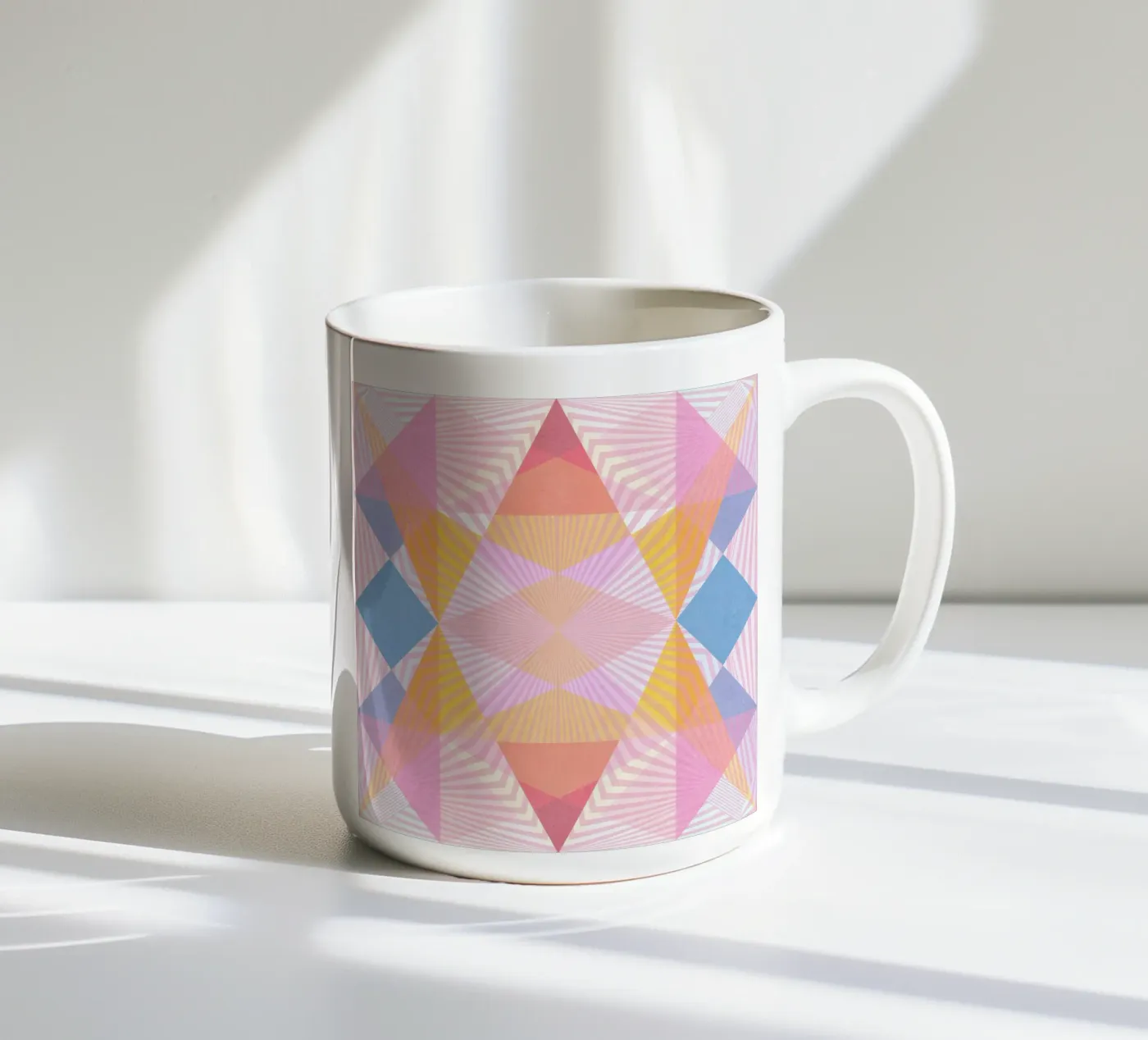Simple Space ceramic mug by Lines Inside