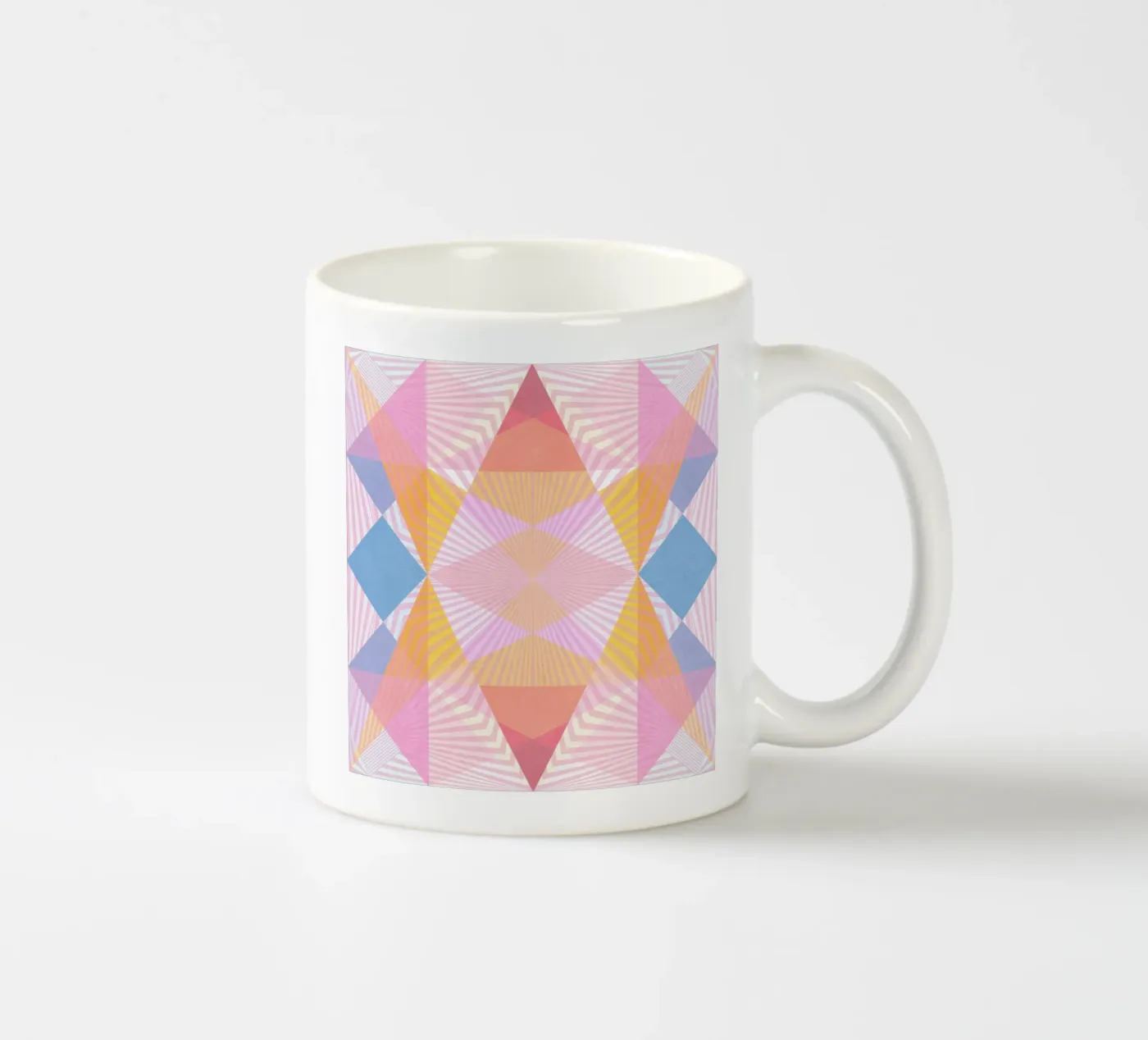 Simple Space ceramic mug by Lines Inside