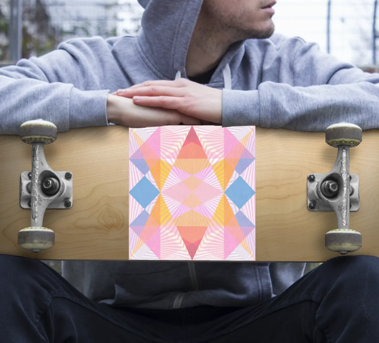 Simple Space sticker by Abstract 888