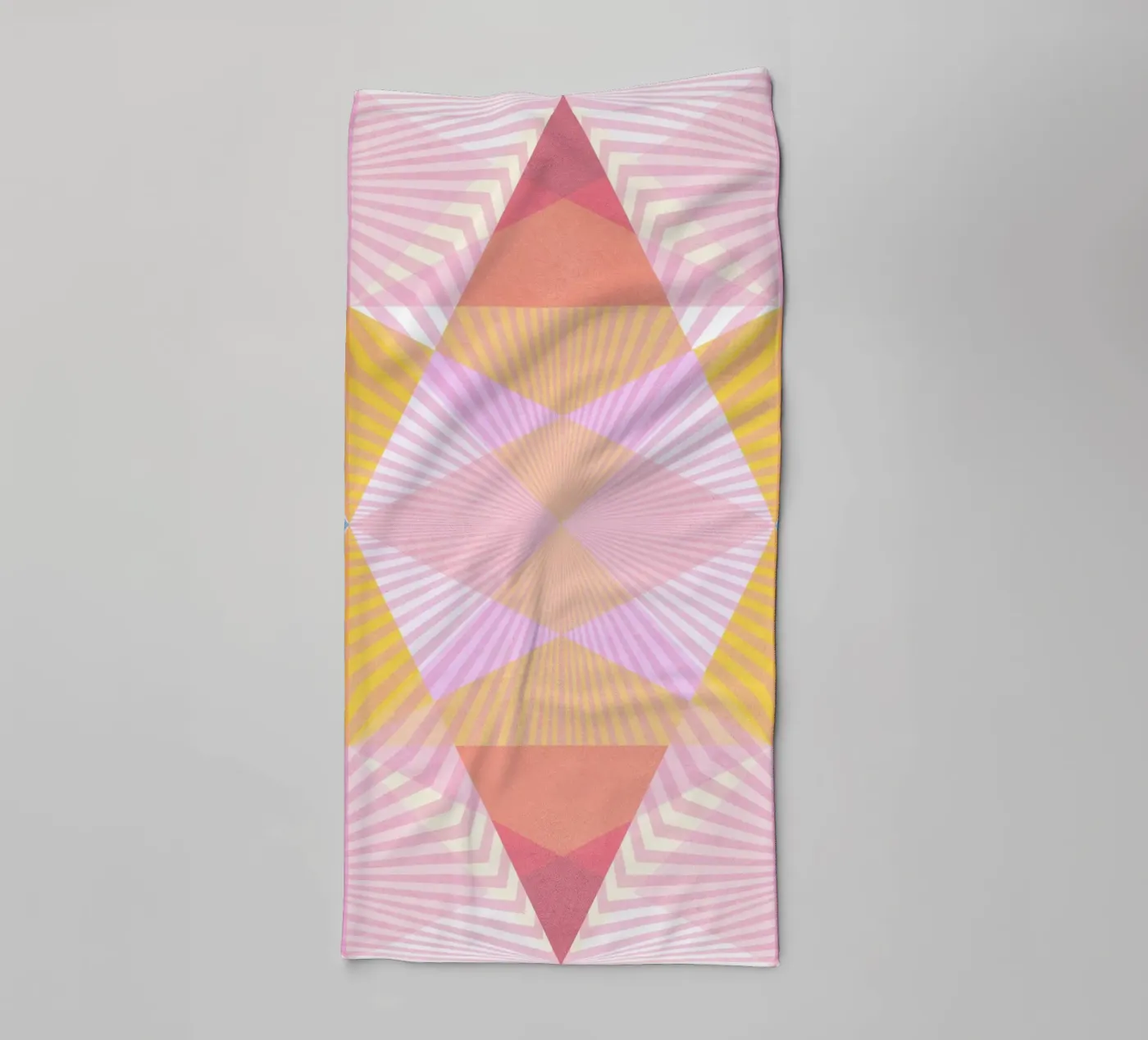 Simple Space Handtuch von Abstract Joy