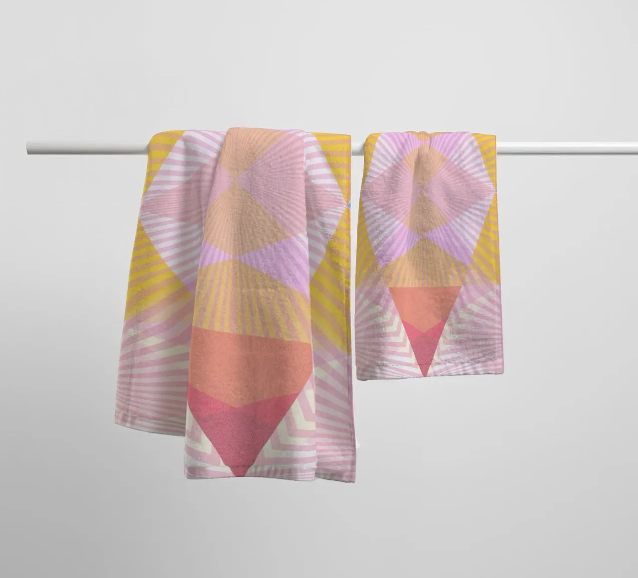 Simple Space asciugamano da bagno da lovely lines