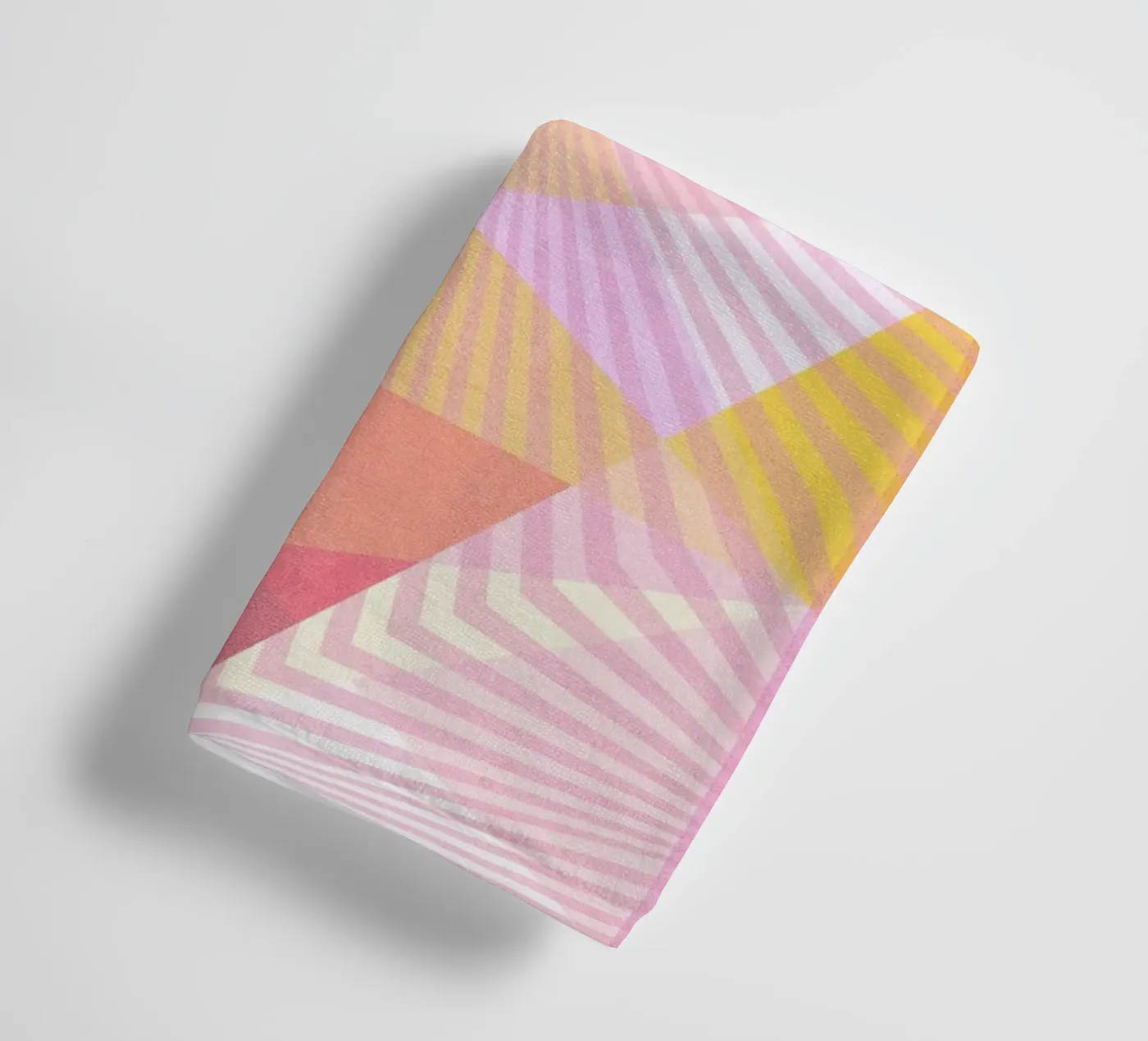 Simple Space Handtuch von Abstract Joy