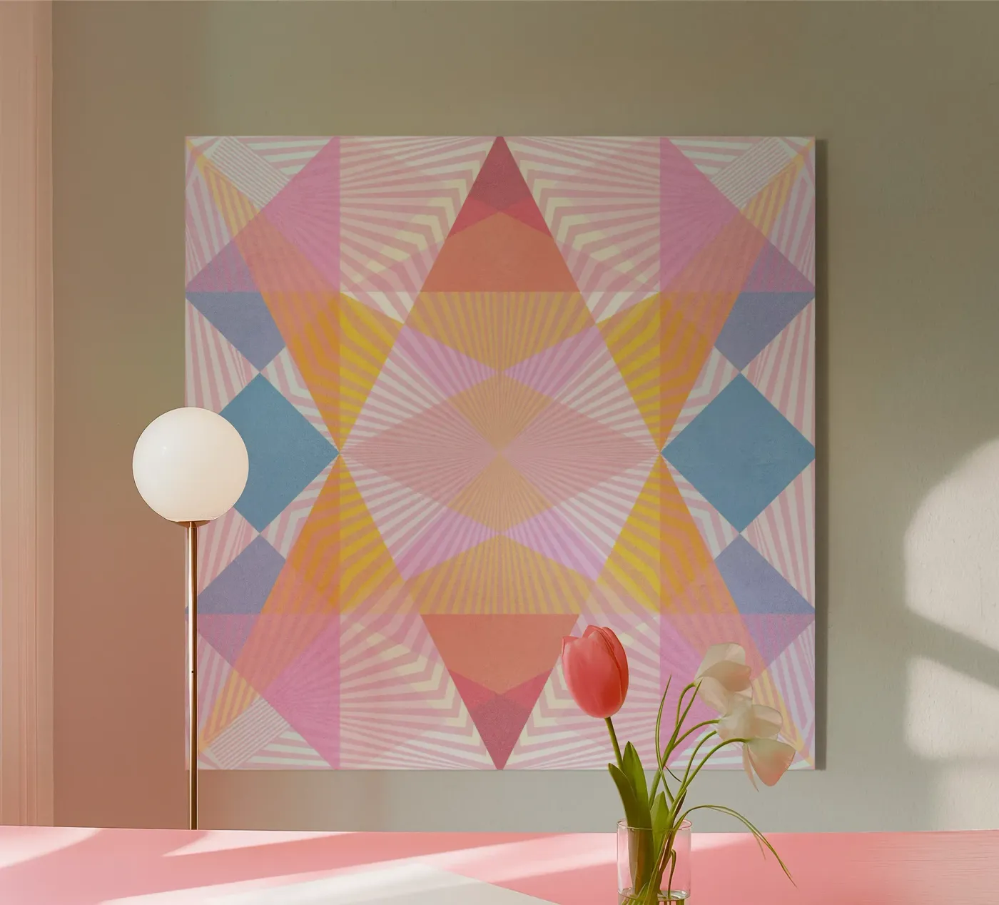 Simple Space plexiglass da Lines Inside